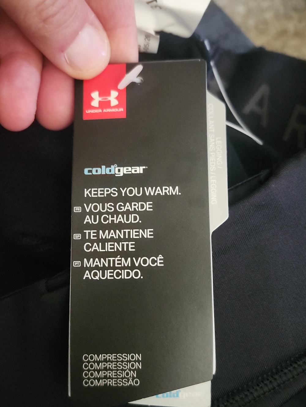 Under Armour NWT Women's Performance Leggings - Picture 3 of 9